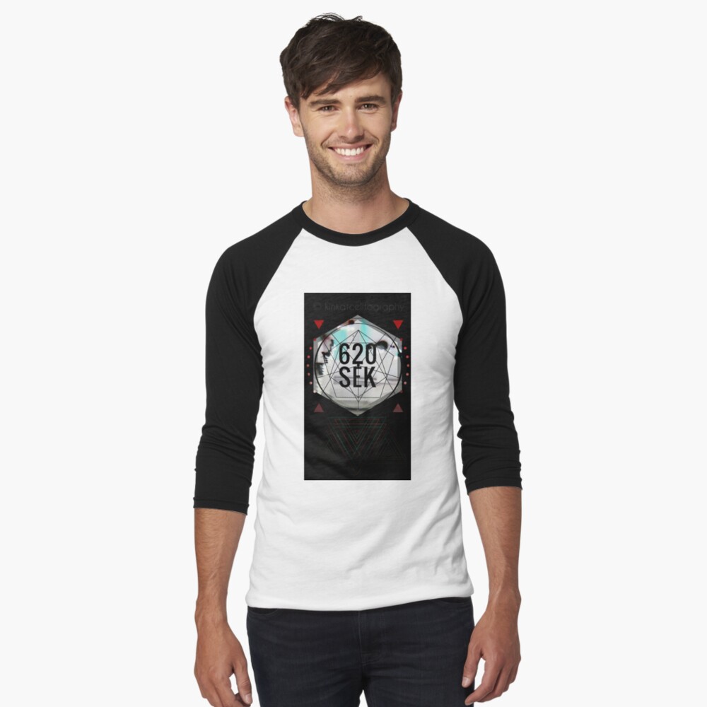 Item preview, Baseball ¾ Sleeve T-Shirt designed and sold by kinkatstyle.