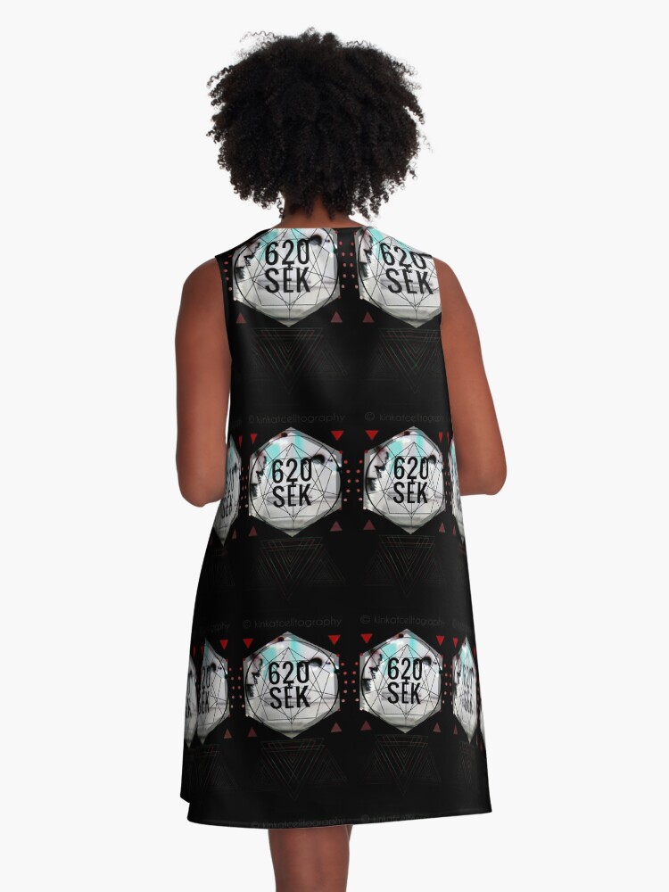 Thumbnail 3 of 4, A-Line Dress, 620 SEK designed and sold by kinkatstyle.