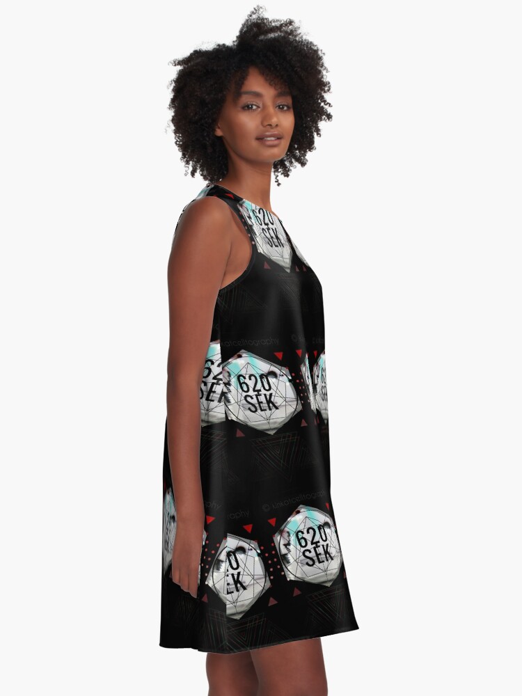 Thumbnail 2 of 4, A-Line Dress, 620 SEK designed and sold by kinkatstyle.