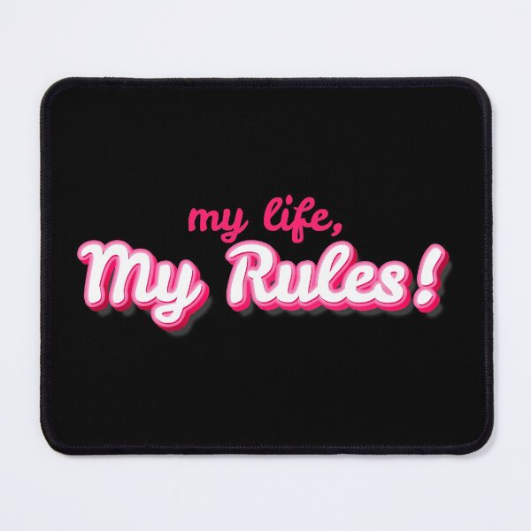 Item preview, My life, my rules. designed and sold by the Zarock Shop.