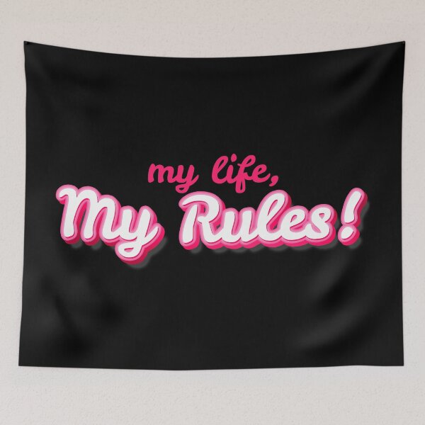 Item preview, My life, my rules. designed and sold by the Zarock Shop.