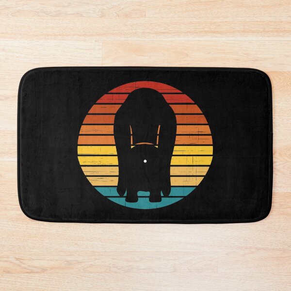 Item preview, Retro Sunset Basset Hound Dog Butt designed and sold by PeachesMommy.