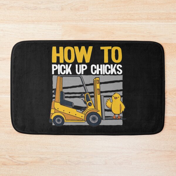 Item preview, Chicks Funny Forklift Operator designed and sold by StarcyWol.