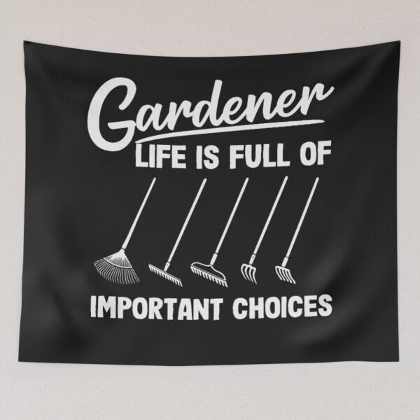 Item preview, Gardener Life Choices Rakes designed and sold by StarcyWol.