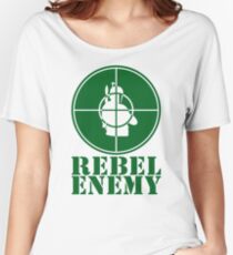 Rebel Enemy Green Women's Relaxed Fit T-Shirt