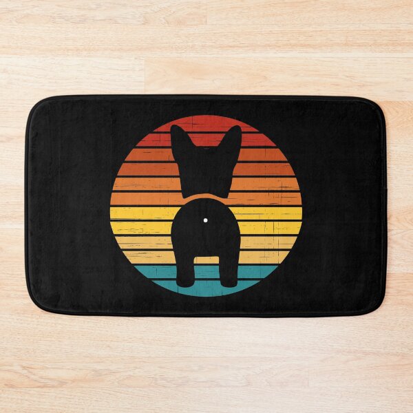 Item preview, Retro Sunset Boston Terrier Dog Butt designed and sold by PeachesMommy.