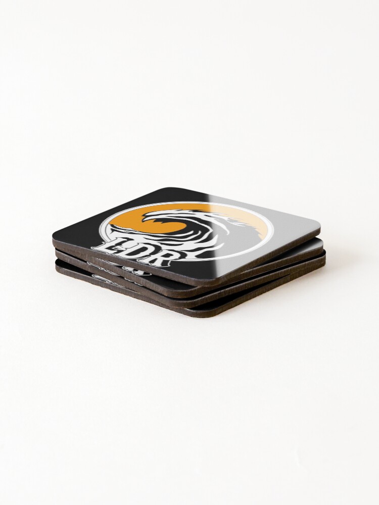 Thumbnail 4 of 5, Coasters (Set of 4), LDR DNC PATCH designed and sold by TheWaveDesign.