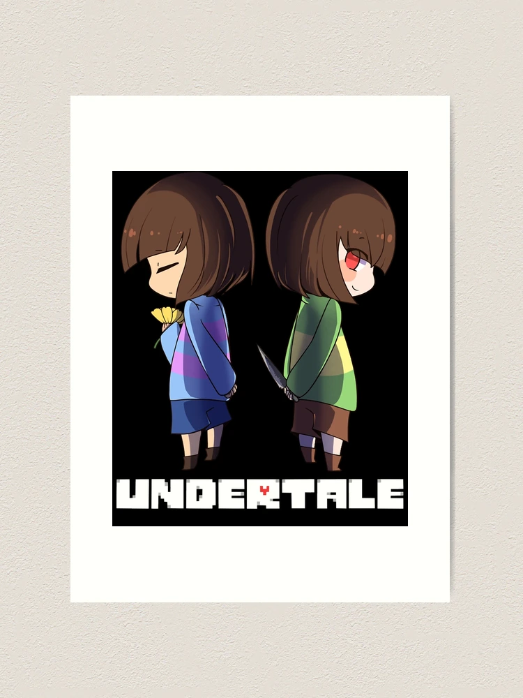 Chara Undertale Matte Finish Poster Paper Print - Animation