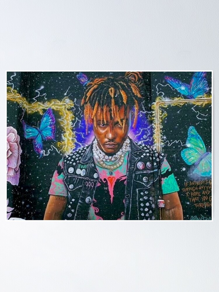 "Juice Wrld Mural " Poster for Sale by NuWave Redbubble
