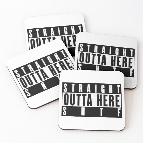 Item preview, Straight Outta Here SHTF designed and sold by RENAGADE4LYF.