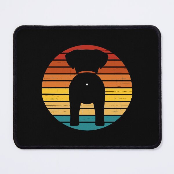 Item preview, Retro Sunset Cane Corso Dog Butt designed and sold by PeachesMommy.