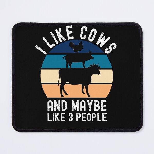 Item preview, I Like Cows And Maybe Like 3 People designed and sold by Club7Studios.