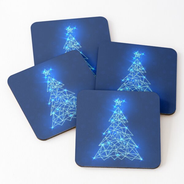 Item preview, Christmas tree with triangular constellations designed and sold by TrendyThings37.