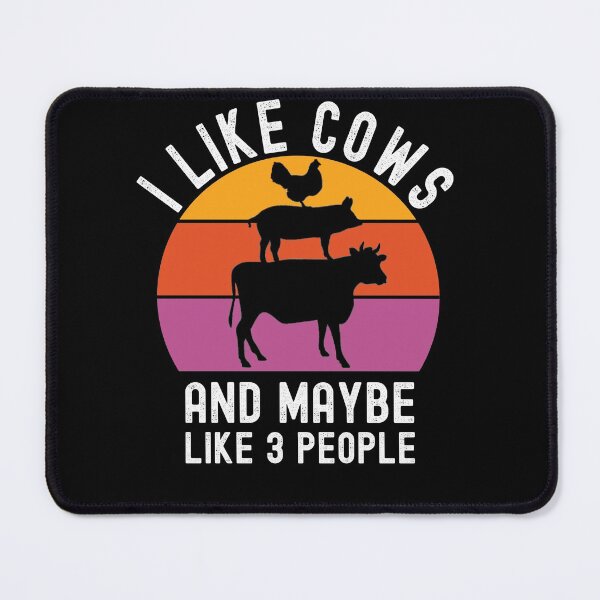 Item preview, I Like Cows And Maybe Like 3 People designed and sold by Club7Studios.