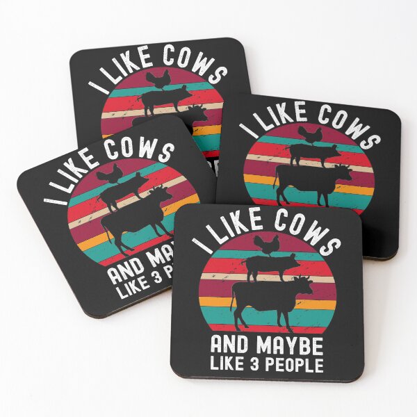 Item preview, I Like Cows And Maybe Like 3 People designed and sold by Club7Studios.