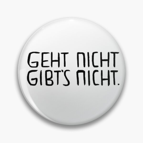 Item preview, Geht nicht gibts nicht, Lustiger Handwerker Spruch designed and sold by badlydrawnbabe.