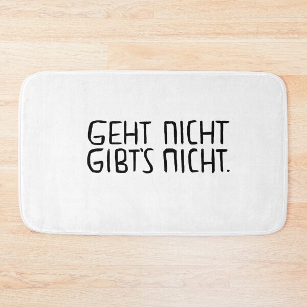Item preview, Geht nicht gibts nicht, Lustiger Handwerker Spruch designed and sold by badlydrawnbabe.