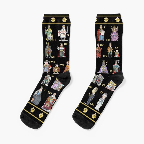 British Monarchs: The Complete Set (Alternate version) Socks