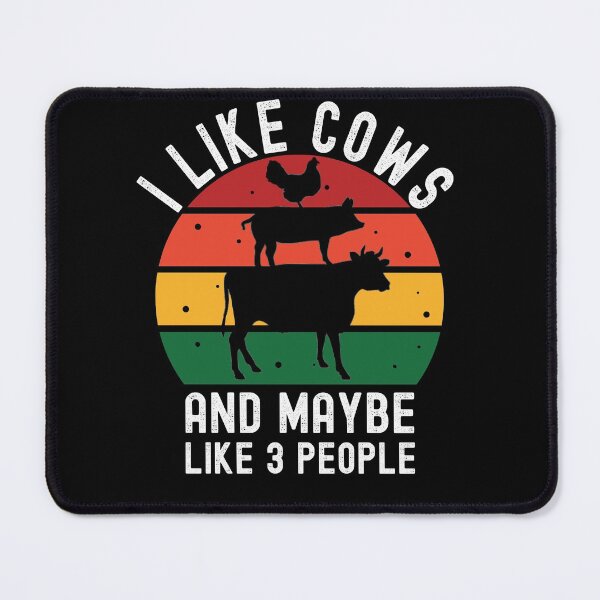 Item preview, I Like Cows And Maybe Like 3 People designed and sold by Club7Studios.