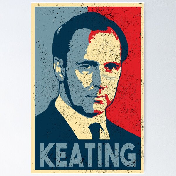 Item preview, Keating (Worn Design) designed and sold by politicalamity.
