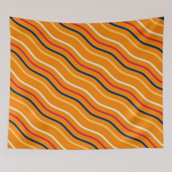 Item preview, Attractive Orange Pattern | Wave Patterns  designed and sold by araeesha0315.