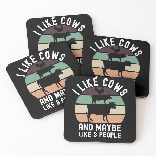 Item preview, I Like Cows And Maybe Like 3 People designed and sold by Club7Studios.