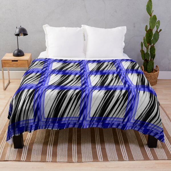 Item preview, Black-White & lavender Framed colors Diagonal lines by Iritof designed and sold by iritof.