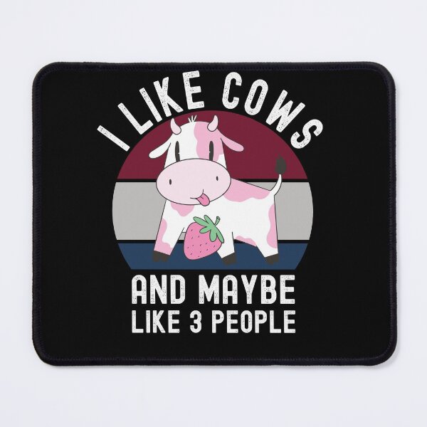 Item preview, I Like Cows And Maybe Like 3 People designed and sold by Club7Studios.