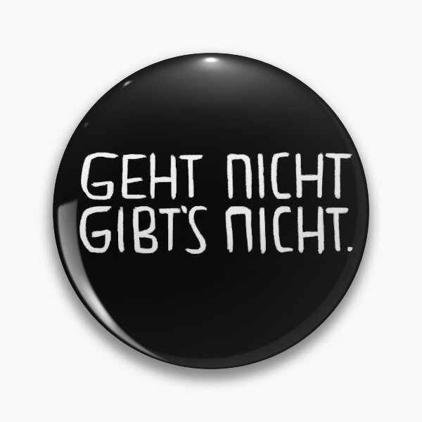 Item preview, Geht nicht gibt es nicht, Lustiger Handwerker Spruch designed and sold by badlydrawnbabe.