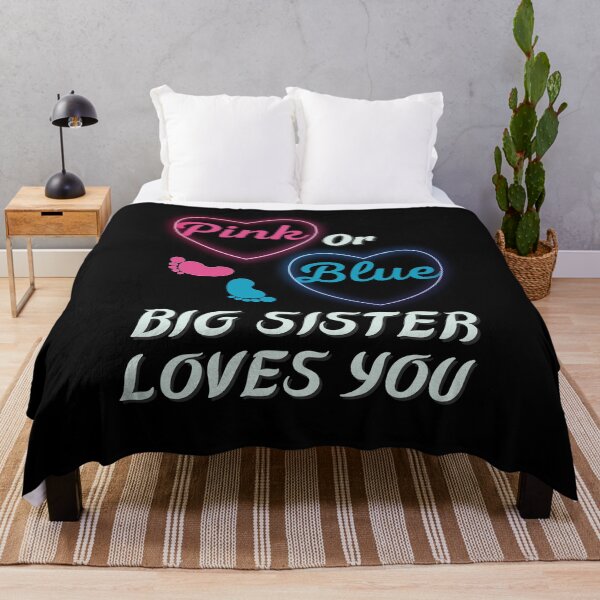 Item preview, Pink Or Blue Big Sister Loves You designed and sold by AmeliaStore1.