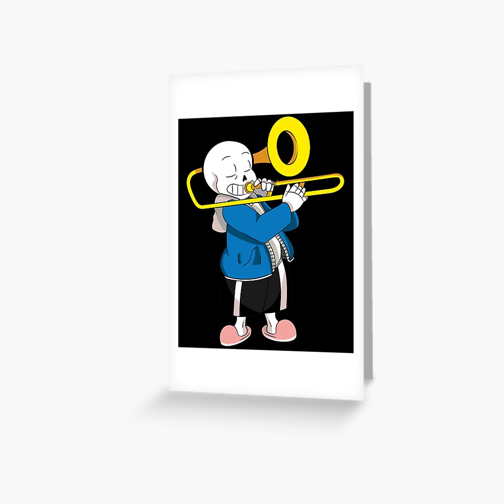 Sans and Chara fighting  Greeting Card for Sale by QuirkyTaco