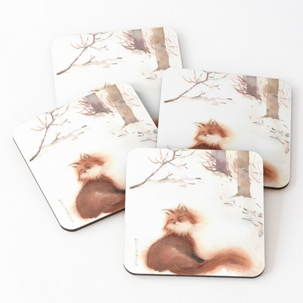Item preview, Fox in the snow designed and sold by Marcia Misawa.