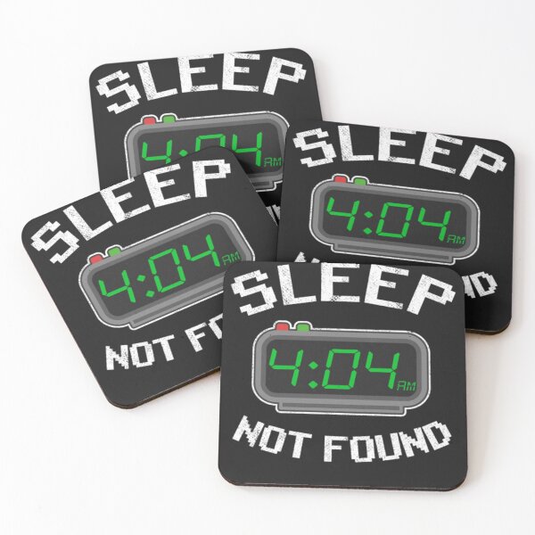 Item preview, Error 404 Sleep Programmer Gift designed and sold by StarcyWol.