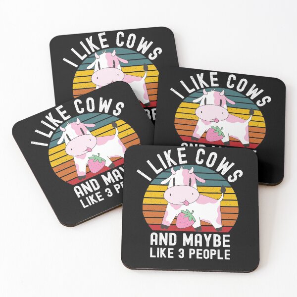 Item preview, I Like Cows And Maybe Like 3 People designed and sold by Club7Studios.