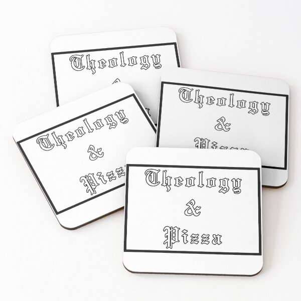 Item preview, Theology and Pizza designed and sold by Patrick Chastain.