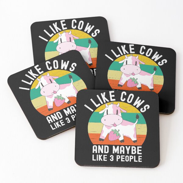 Item preview, I Like Cows And Maybe Like 3 People designed and sold by Club7Studios.