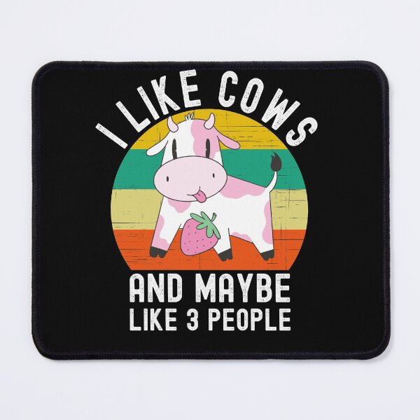 Item preview, I Like Cows And Maybe Like 3 People designed and sold by Club7Studios.