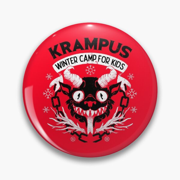 Item preview, Krampus Winter Camp For Kids Ugly Sweater by Tobe Fonseca designed and sold by Tobe Fonseca®.