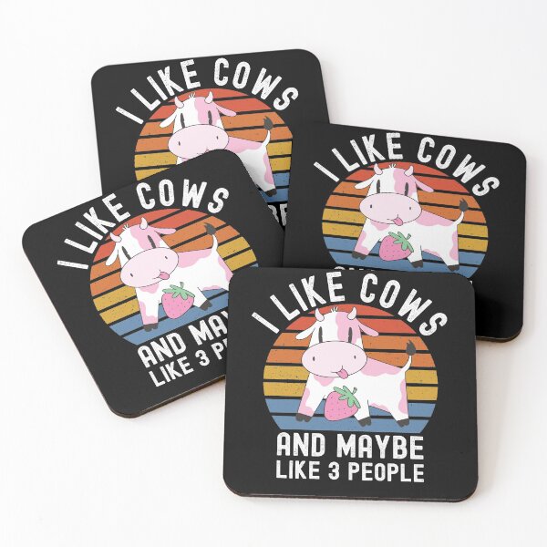 Item preview, I Like Cows And Maybe Like 3 People designed and sold by Club7Studios.