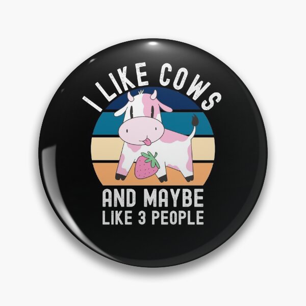 Item preview, I Like Cows And Maybe Like 3 People designed and sold by Club7Studios.