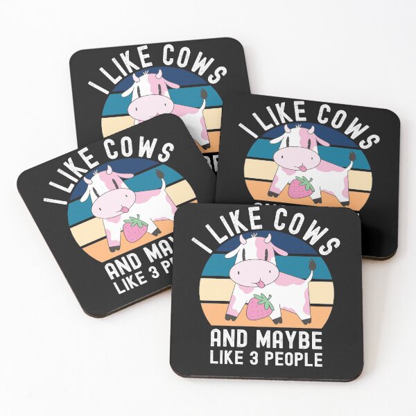 Item preview, I Like Cows And Maybe Like 3 People designed and sold by Club7Studios.