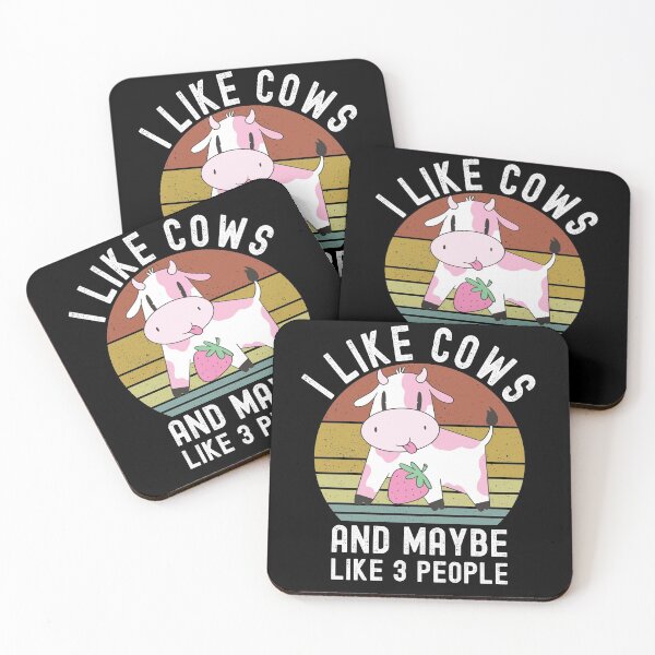 Item preview, I Like Cows And Maybe Like 3 People designed and sold by Club7Studios.