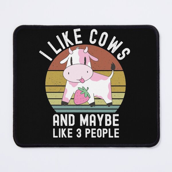 Item preview, I Like Cows And Maybe Like 3 People designed and sold by Club7Studios.