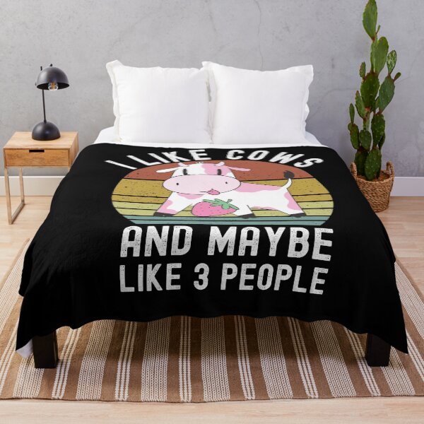 Item preview, I Like Cows And Maybe Like 3 People designed and sold by Club7Studios.