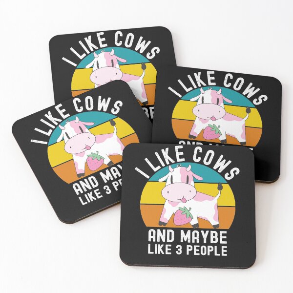 Item preview, I Like Cows And Maybe Like 3 People designed and sold by Club7Studios.