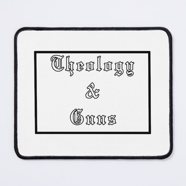 Item preview, Theology and Guns designed and sold by Patrick Chastain.