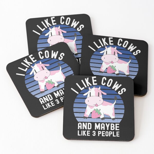 Item preview, I Like Cows And Maybe Like 3 People designed and sold by Club7Studios.