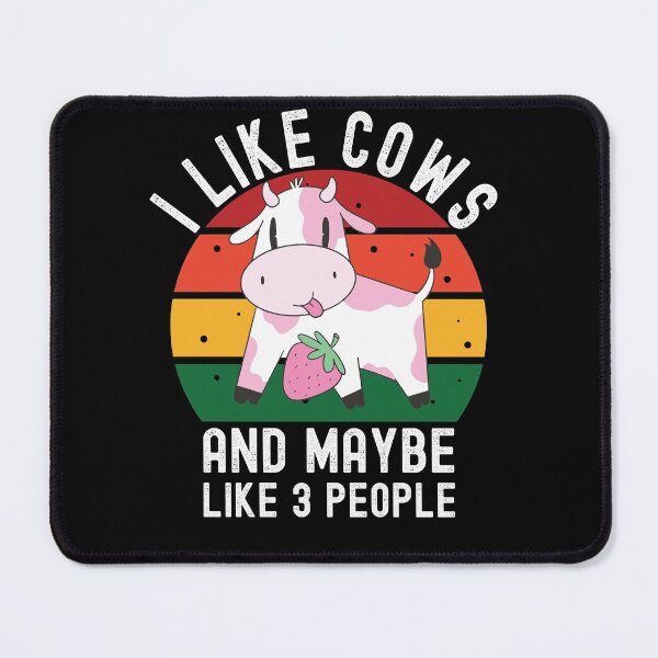 Item preview, I Like Cows And Maybe Like 3 People designed and sold by Club7Studios.