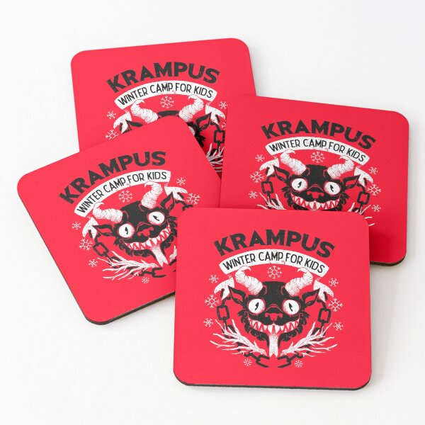Item preview, Krampus Winter Camp For Kids Ugly Sweater by Tobe Fonseca designed and sold by Tobe Fonseca®.