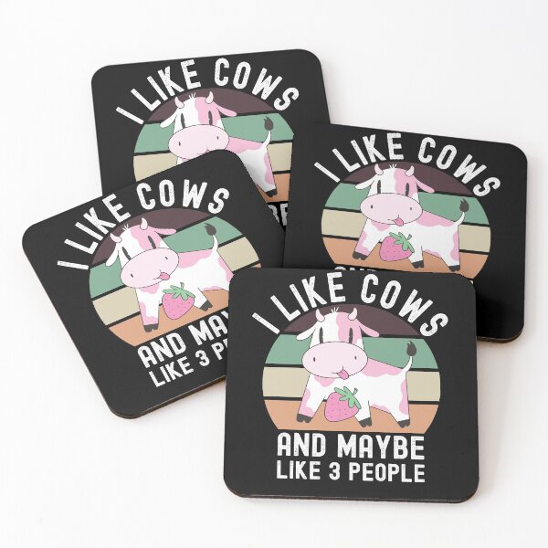 Item preview, I Like Cows And Maybe Like 3 People designed and sold by Club7Studios.